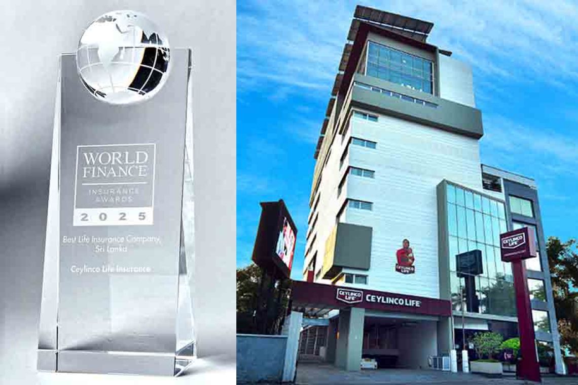 Ceylinco Life wins unrivaled global recognition with 12th straight World Finance award